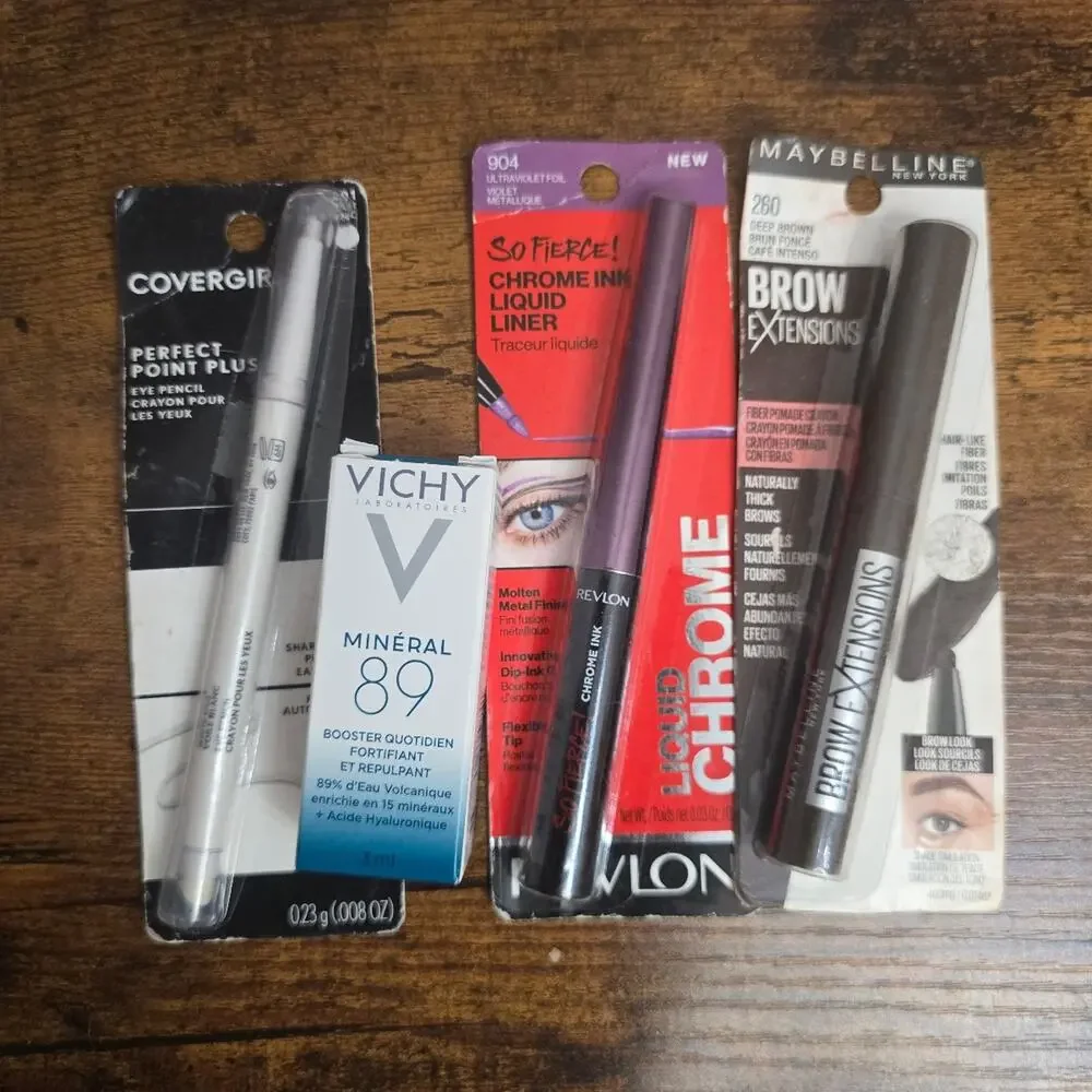 Bundle of 4 different brands of brand new makeup!